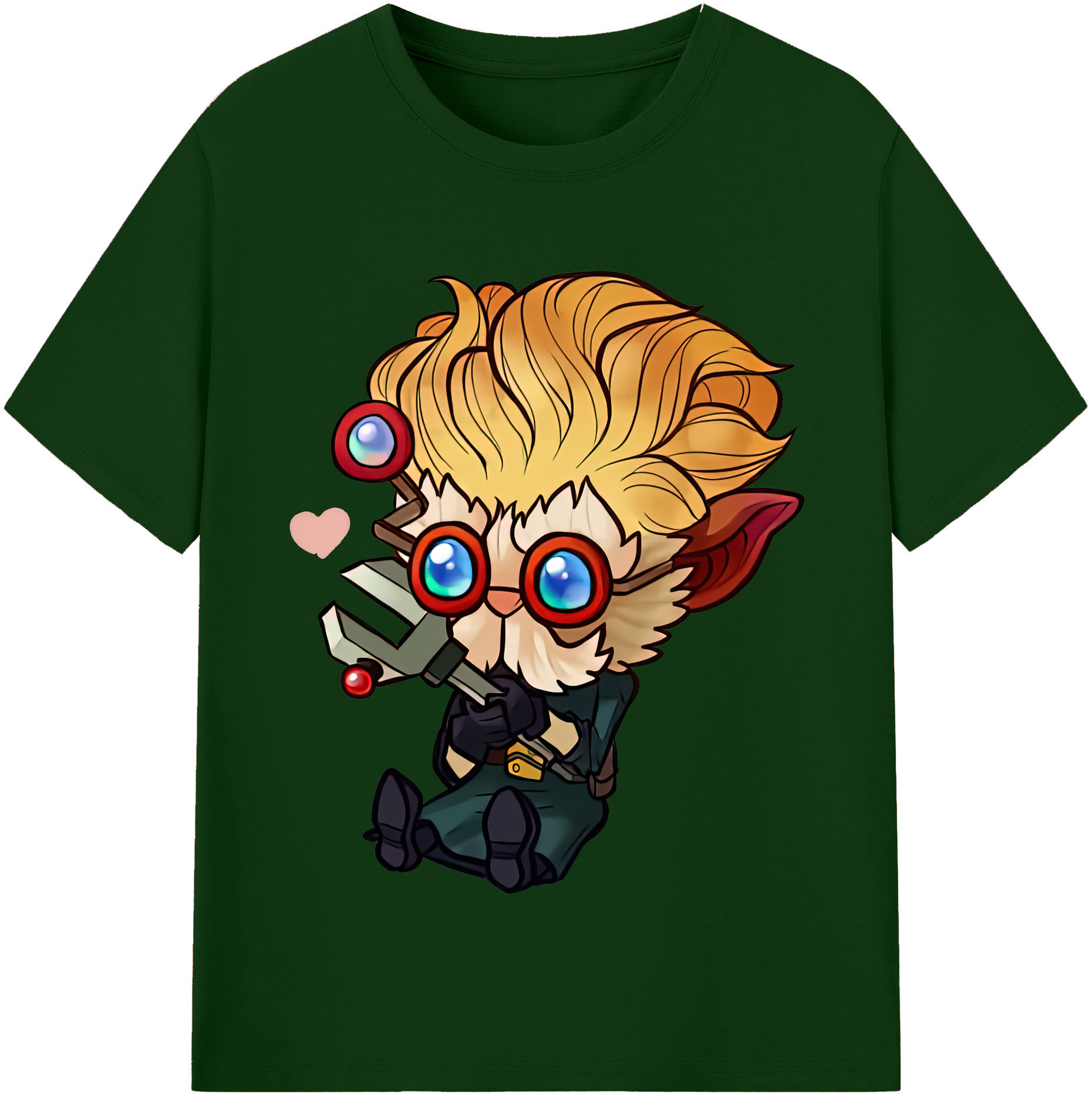 リーグ・オブ・レジェンド League of Legends LOL 綿100％半袖Tシャツ（フロントプリント）